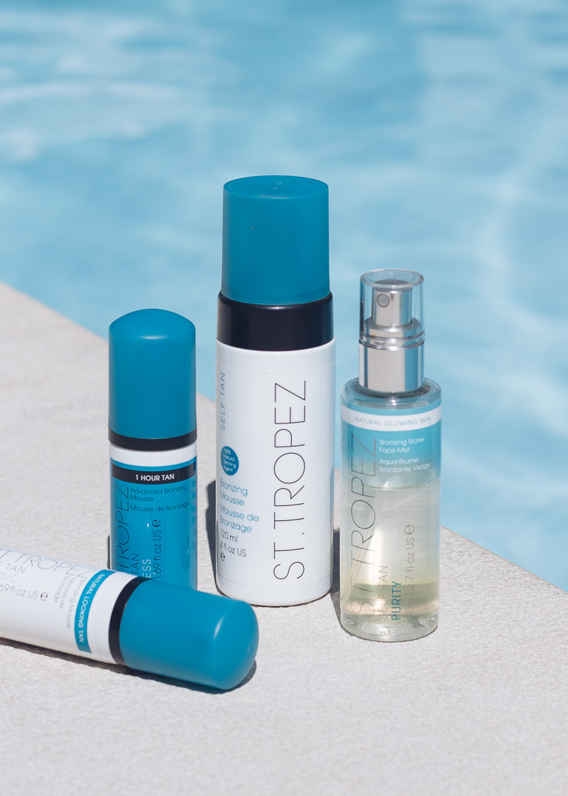 st tropez purity bronzing water face mist review