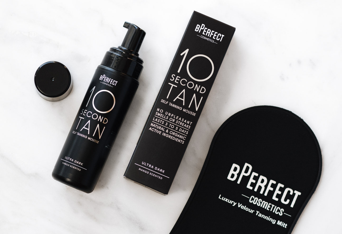 b perfect 10 second tan review