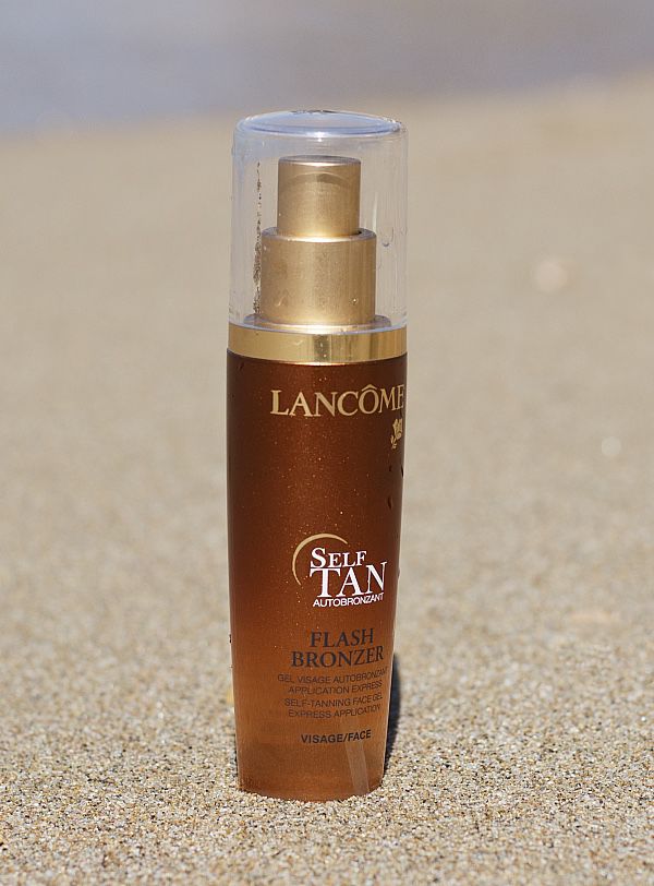 lancome flash bronzer face tanner review